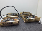 Lot of 4x Qualstar N2Power XL160-3 S19/400013-06-6 AC-DC Dual 12/12VDC/160W