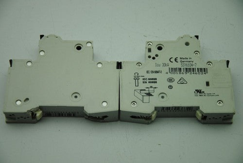 Siemens 5SY61 C4, Single-Pole 4A Circuit Breakers, Lot of 8