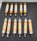 Lot of 11 - Shawmut Amp-Trap ATS-DE 100R  /ATS-DE 100  Dual Element Time delay