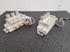 2x SMC DIN Rail Mount Pressure Regulator Blocks 6x regulators ARM11CB0-R00-A1Z