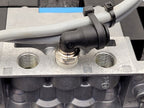 Festo Dual Pneumatic Valve Block MN1H-5/3G-D-1-C 159681  40-145 psi INPUT