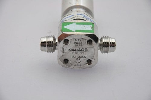 Parker Veriflo 944 AOP LP Pneumatic Valve 944AOPLPNCSFSMM2.3
