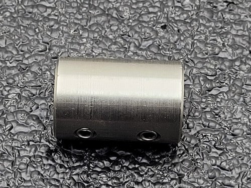 Lot of 8x  RC-050-S 1/2" Bore RIGID COUPLING SHAFT SET SCREW STAINLESS.