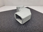 Hoffman C-CS2FECLG Flange Elbow Coupling Enclosure, 300° Swivel 60x60mm Mounting