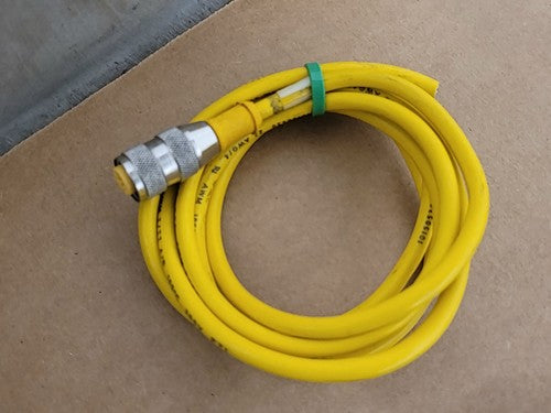 LOT Banner MQDC-415 RA M12 Connector Cable Cordset 26848 Euro Style Quick Barrel