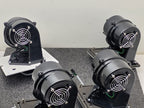 Lot of 4 Squirrel Cage Dual Sided Motor Cooling Fan Phase 2 Space Blower EB1