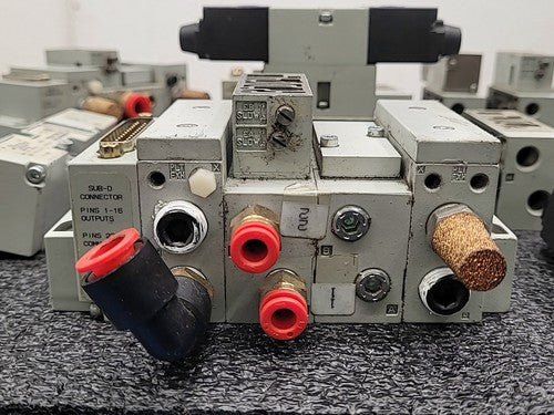 Numatics Mark 4 Series Solenoid Valve Pneumatic Manifold Lot Interface Modules D