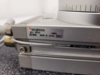 SMC MSQB100A Pneumatic Rotary Actuator Table w/ 2x D-A93 Autoswitches Sensors