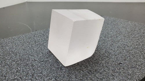 Industrial Crystal Synthetic Sapphire Ingot 2.05 Pounds (V)