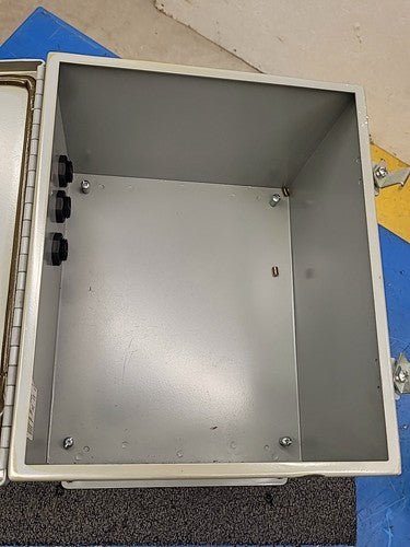 SCE SCE-12108CH Industrial Control Panel Enclosure Type 12 w/ On Off 12"x10"x8"