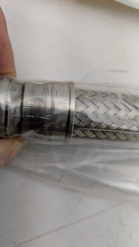 Cal Weld Adapter KF25 Flange 50T Flex High Vacuum FL8 Hose 24" 0020-30372 NEW
