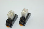 Omron, NAIS, Schrack & Releco Industrial Relays, 6V, 24V, 200V - Lot of 11