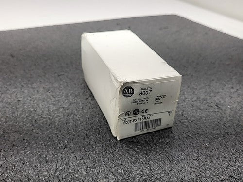 Allen Bradley 800T-FXP16RA1 Illuminated Push Button Red 2 Position Push Pull