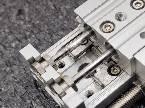 SMC MXS6-20 Pneumatic Dual Rod Cylinder Slide D-F9PW Sensors MXS6-20A-M9PWL-X11