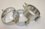 Lot of 8 Watlow Thin Band Heaters 3.5"+ 11" STB11A1JFR-2 ST 200WB3J1J1-T 400W