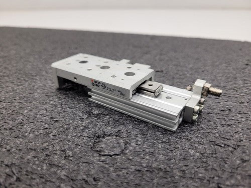 SMC MXS6-30A Pneumatic Cylinder Linear Air Slide Table Actuator w/ Stops