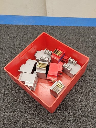 Lot of 8x Banner Industrial Relay Terminal Block PBA PBP 120VAC L941887