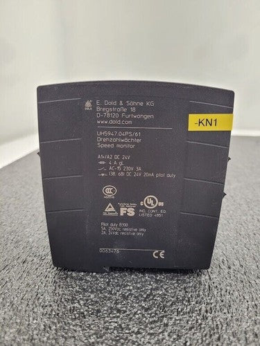 Dold SafeMaster Speed + Standstill Monitor Safety Relay UH5947.04PS/61 24VDC