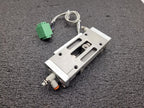 SMC MXP16-30 100PSI Linear Slide Guide Cylinder w/ D-M9N Sensors, Stops