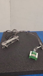 Lot 2x SMC CDJPB6-10D Dual Cylinder Double Acting Clamp Assembly w/ reed sensors