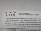 Cisco ASR 1002-X Aggregation Services Router Cisco ASR 1002-X Series