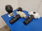 Lot of 4x Gemu Typ 710, 690 Diaphram, Butterfly Valve Air Open Spring Close