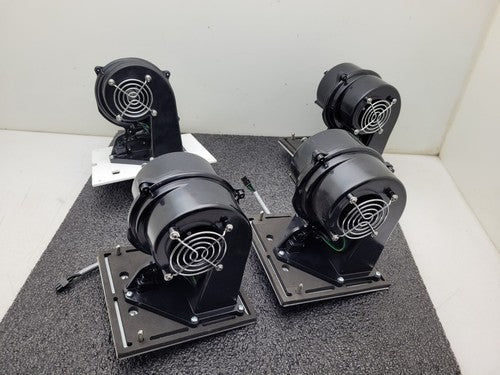 Lot of 4 Squirrel Cage Dual Sided Motor Cooling Fan Phase 2 Space Blower EB1