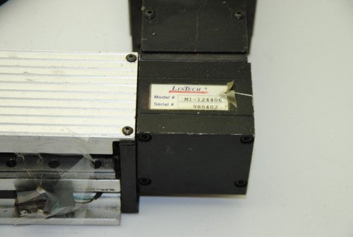 Lintech M1-124406 Belt Driven Linear Rail Actuator w/ PX34-003 Bayside Gearhead