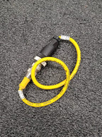 LOT Banner MQDC-415 RA M12 Connector Cable Cordset 26848 Euro Style Quick Barrel