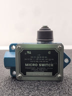 Honeywell Micro Switch BAF1 Limit Switch 20A SPDT Top Plunger Actuator Blue