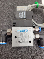 Lot 8 of Festo Electro Pneumatic Solenoid Valve Manifold Robot Control 24VDC
