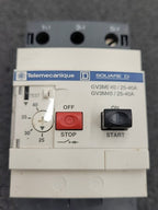 Telemecanique Square D GV3ME Manual Motor Starter Circuit Breaker 25-40A