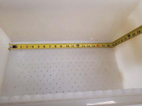PTFE High Purity Liquid Bath Acid Rinse Tank Lift Lid MKS 4210um SMC LVW90-80N