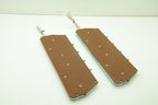 Pneumatic Vacuum Plate, 13" X 4.5", Rubber Padded, 3/16" Fitting - Lot of 2