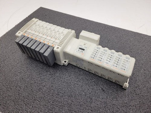 SMC Pneumatic Manifold 8 VQC2101N-5 Valves DeviceNet Control EX250-SDN1-X122