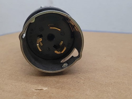Hubbell CS8365C Male Locking Plug 50A 250V AC 3P 4W Twist Lock Connector