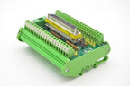 EuroTek ET-MP/D37F/NM760 Interface Board 37 pin Breakout DIN Phoenix Contact