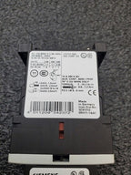 Siemens 3RH1271-1BB40 3PH Control Contactor Relay 24V DC Coil Size S00 DIN Rail