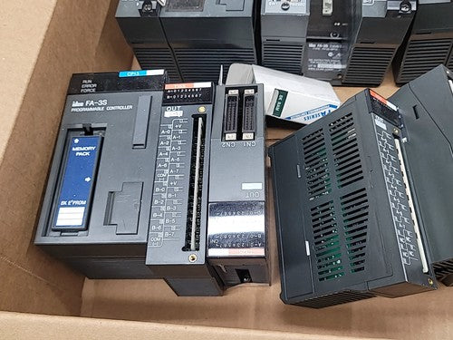 LOT IDEC FA-3S Programmable Controller PLC Lot CPU PSA1 AD122 CP11 R16I Modules
