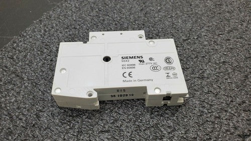 SIEMENS 5SX2 CIRCUIT BREAKER 5SX21 D16 1-Pole  ~230/400V 277 VAC