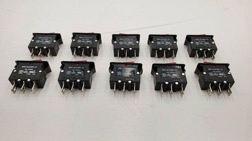 Lot of 10 TE Potter & Brumfield W51-A121B1-10 Thermal Circuit Breaker 10A 125VAC