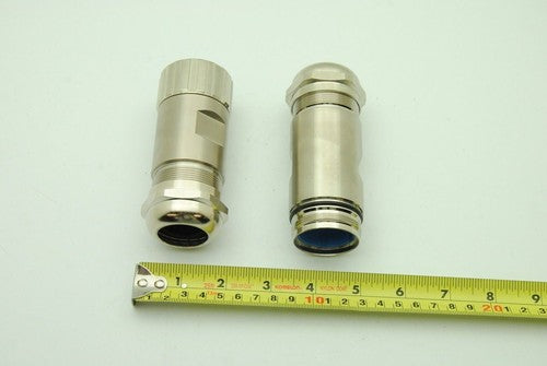 Hummel M40 6-Pin Power Connector 7720-723-00, Male-Female, No Pins - NEW
