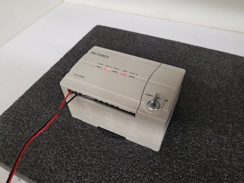 Keyence LK-2101 CCD Laser Displacement Sensor Controller Tested Working Pull