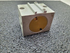 Compact Dual Acting 10mm Stroke 16mm Piston 40mm Bore Pneumatic Cylinder