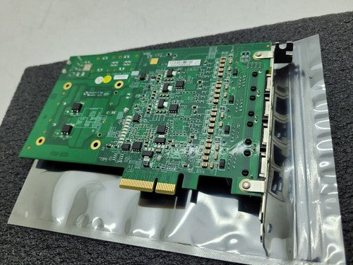 ADLINK PCIE-GIE64+ 51-18519-0A20 Ethernet Camera Image Capture Card 4 Port