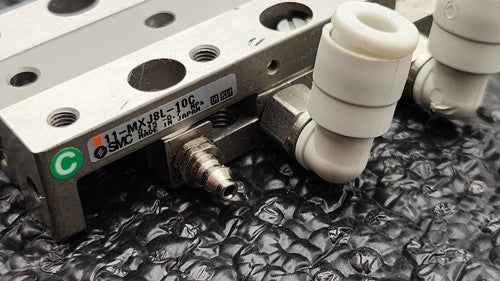 SMC 11-MXJ8L-10C Slide Table Clean Room MXS/MXJ Guided Cylinder w/ D-M9N Sensors