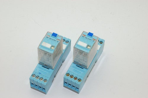 Omron, NAIS, Schrack & Releco Industrial Relays, 6V, 24V, 200V - Lot of 11