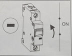 Lot of 10 Eaton Cutler Hammer WMZS2D02 Miniature Circuit Breaker 2A 5kA Type D