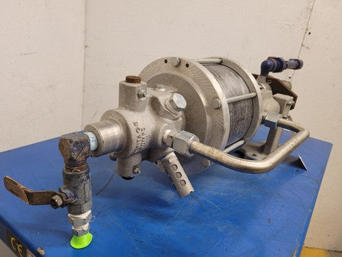 Heritage Pumps 1011 Air Driven High Pressure Pump 55:1 Ratio Grease Lubricant A7