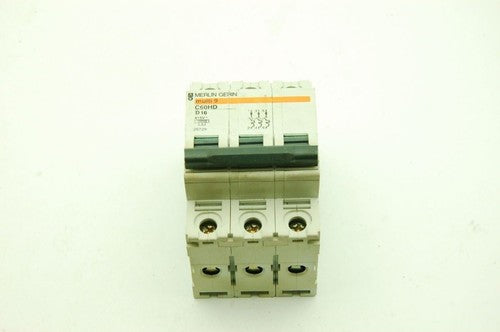 Merlin Gerin MULTI-9 C60HD D16 Circuit Breaker 3-Pole 25729 16A 415V~16A